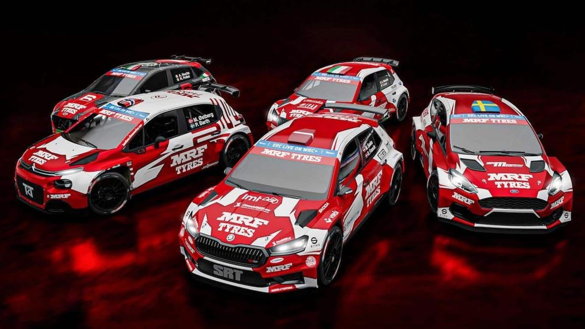 Team MRF Tyres clinches 2023 European Rally Championship