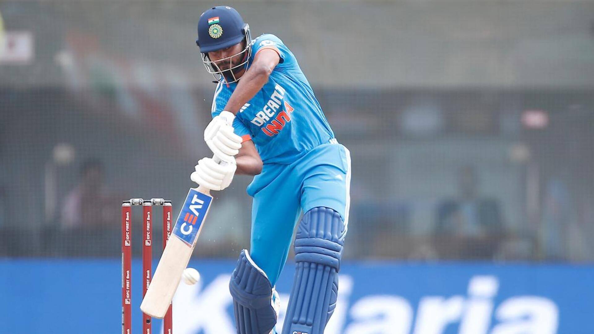 Shreyas Iyer hammers his third ODI hundred: Key stats