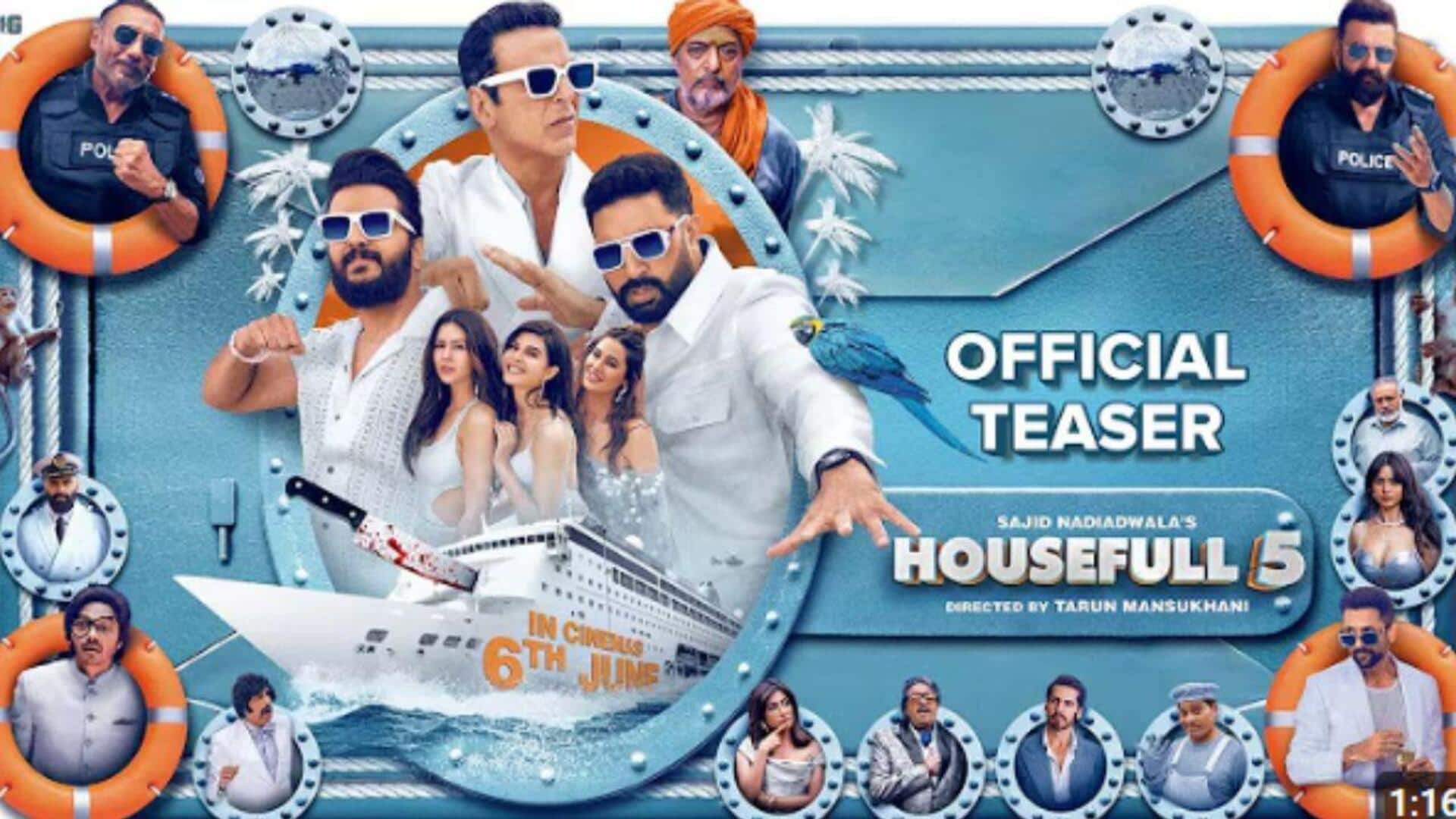 How 'Housefull 5' teaser returned on YouTube after copyright issue How 'Housefull 5' teaser returned on YouTube after copyright issue