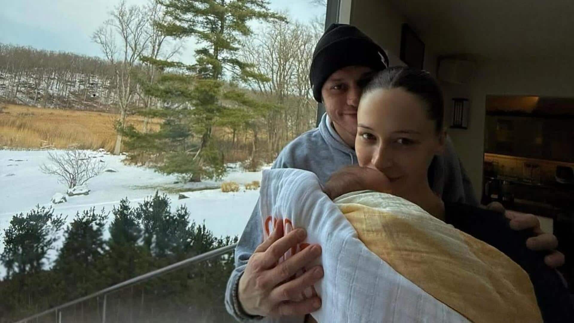Pete Davidson and Elsie Hewitt welcome baby girl