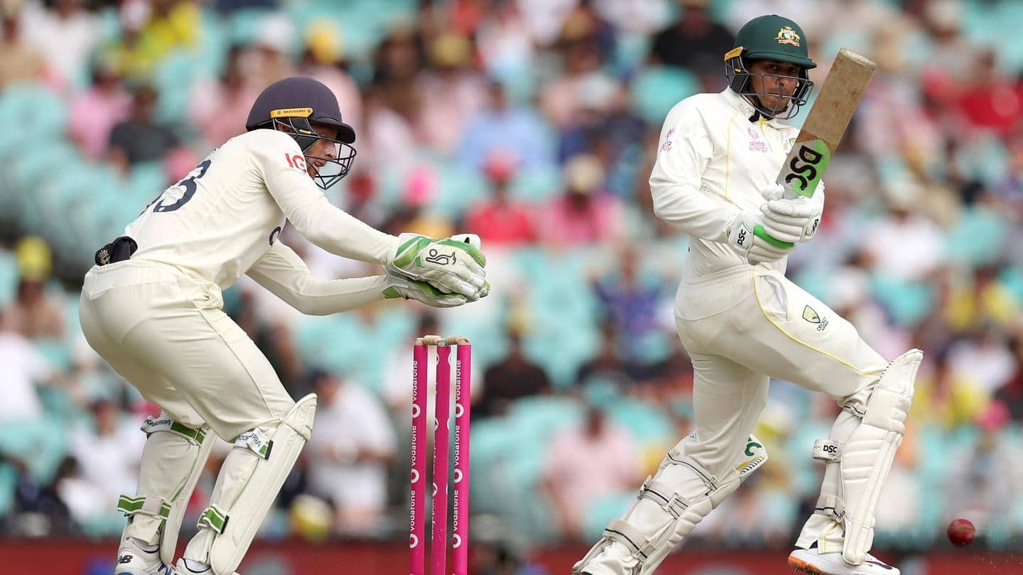 Usman Khawaja hits second successive century in fourth Ashes Test