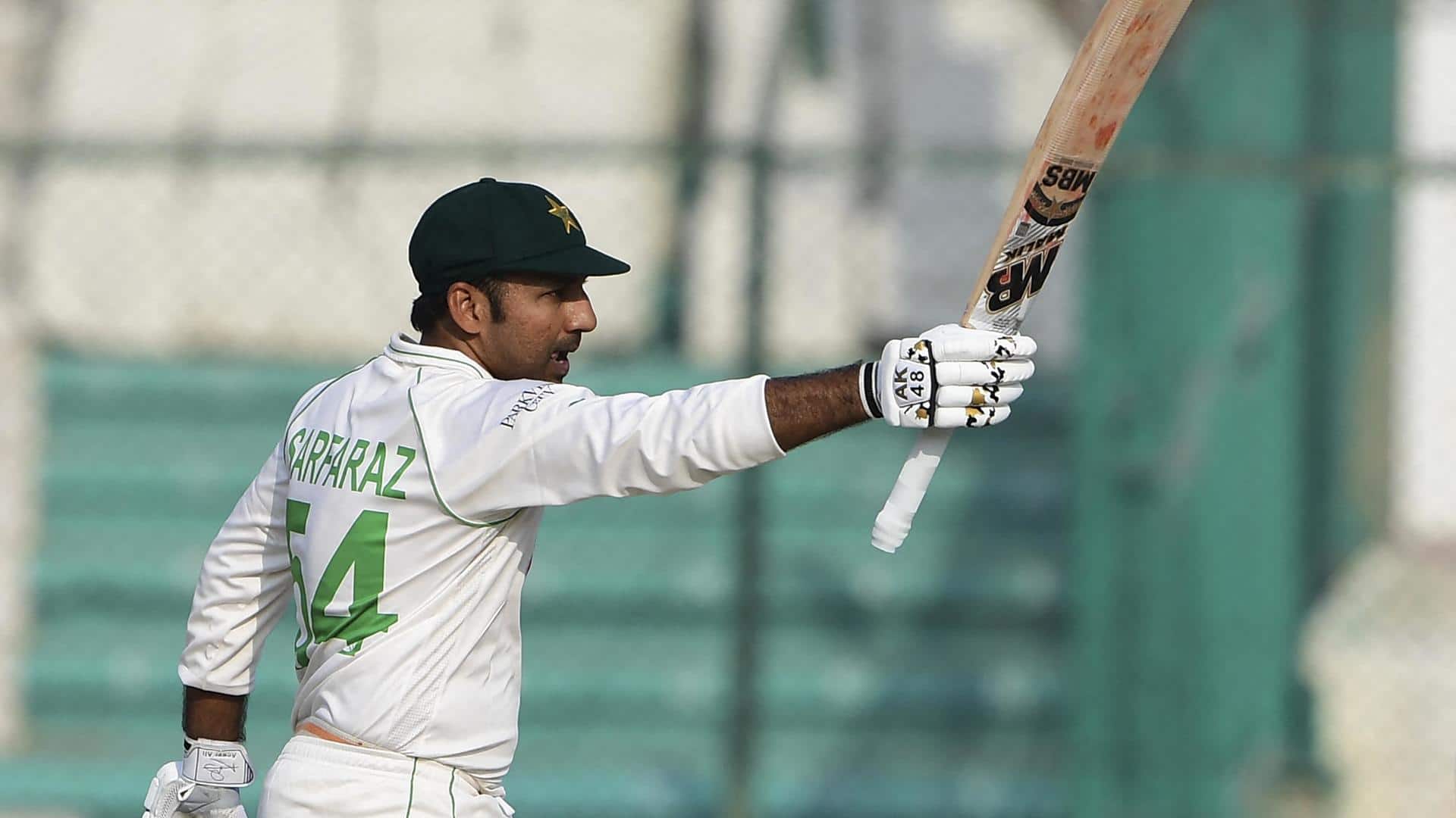 Sarfaraz Ahmed becomes first Pakistan keeper to 3,000 Test runs
