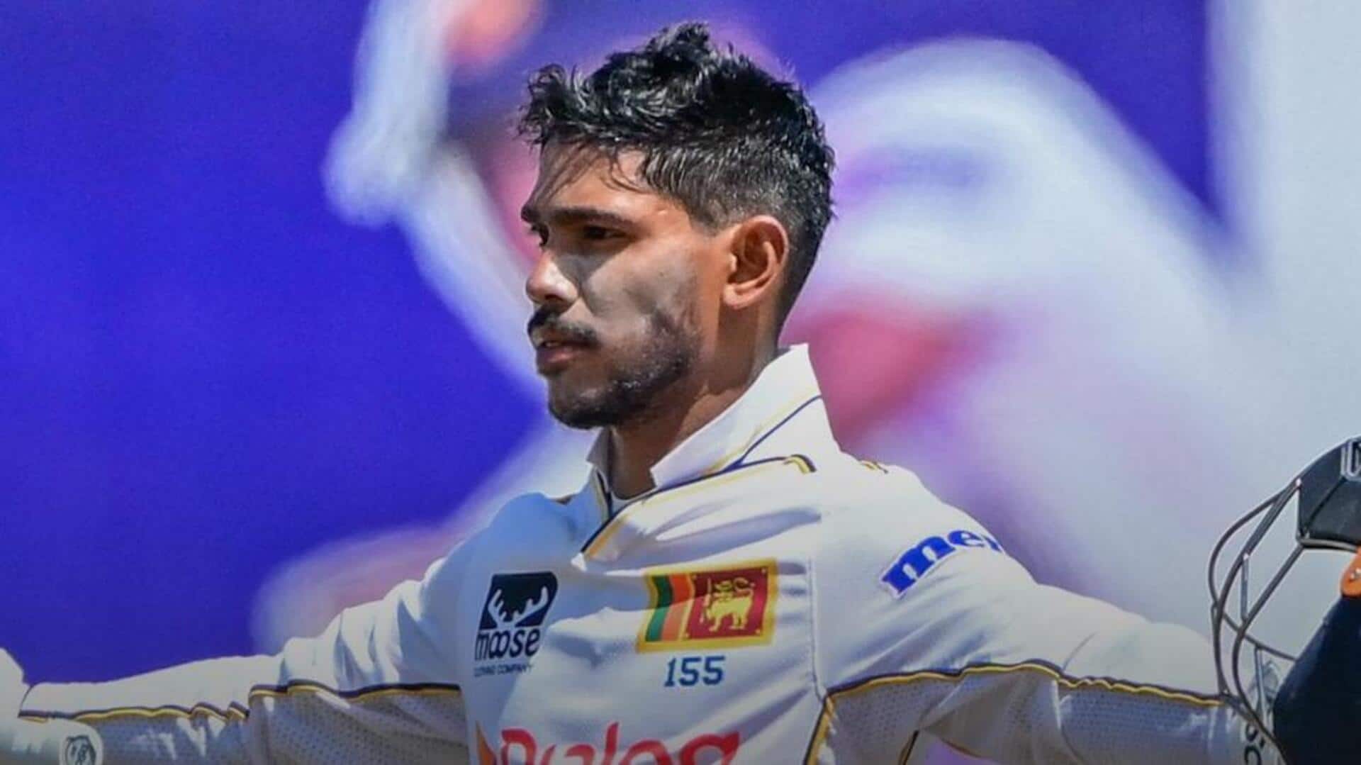 Pathum Nissanka records his career-best Test score: Key stats Pathum Nissanka records his career-best Test score: Key stats
