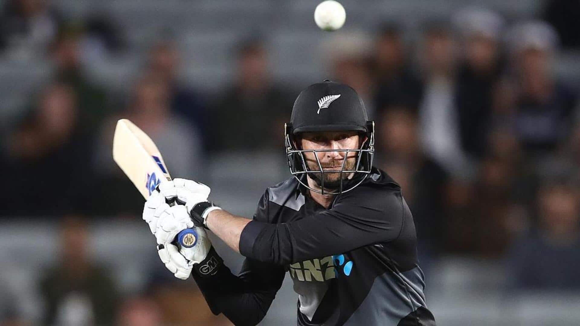 Devon Conway slams his ninth T20I fifty at home: Stats