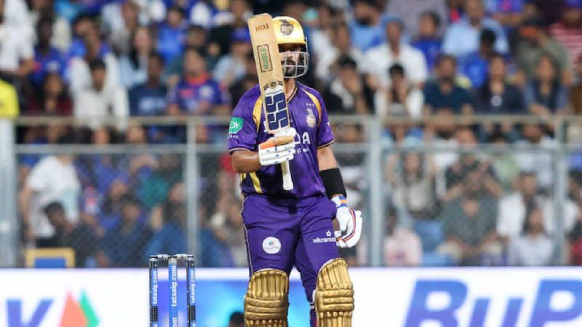 IPL: How Ajinkya Rahane has fared at Eden Gardens