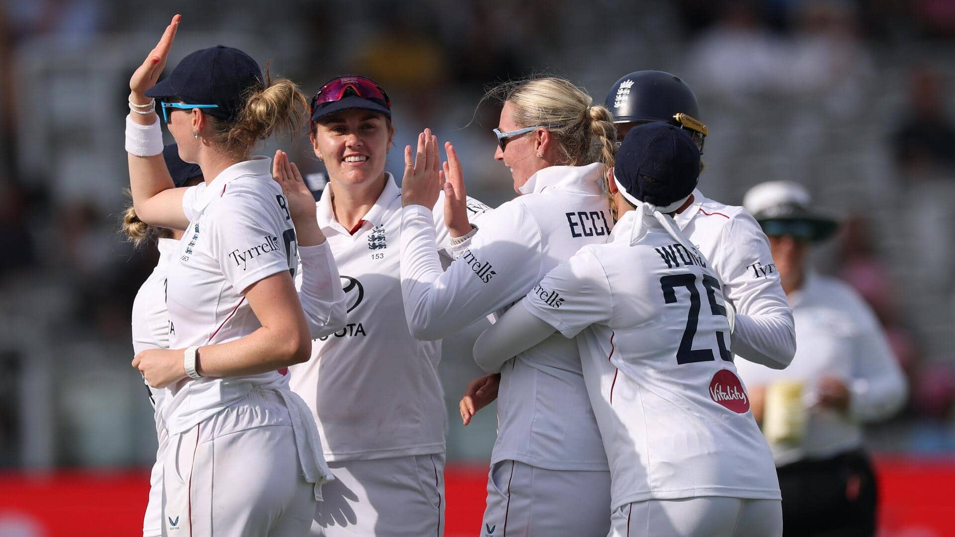 One-off Test: England edge ahead of IND-W at Lord's