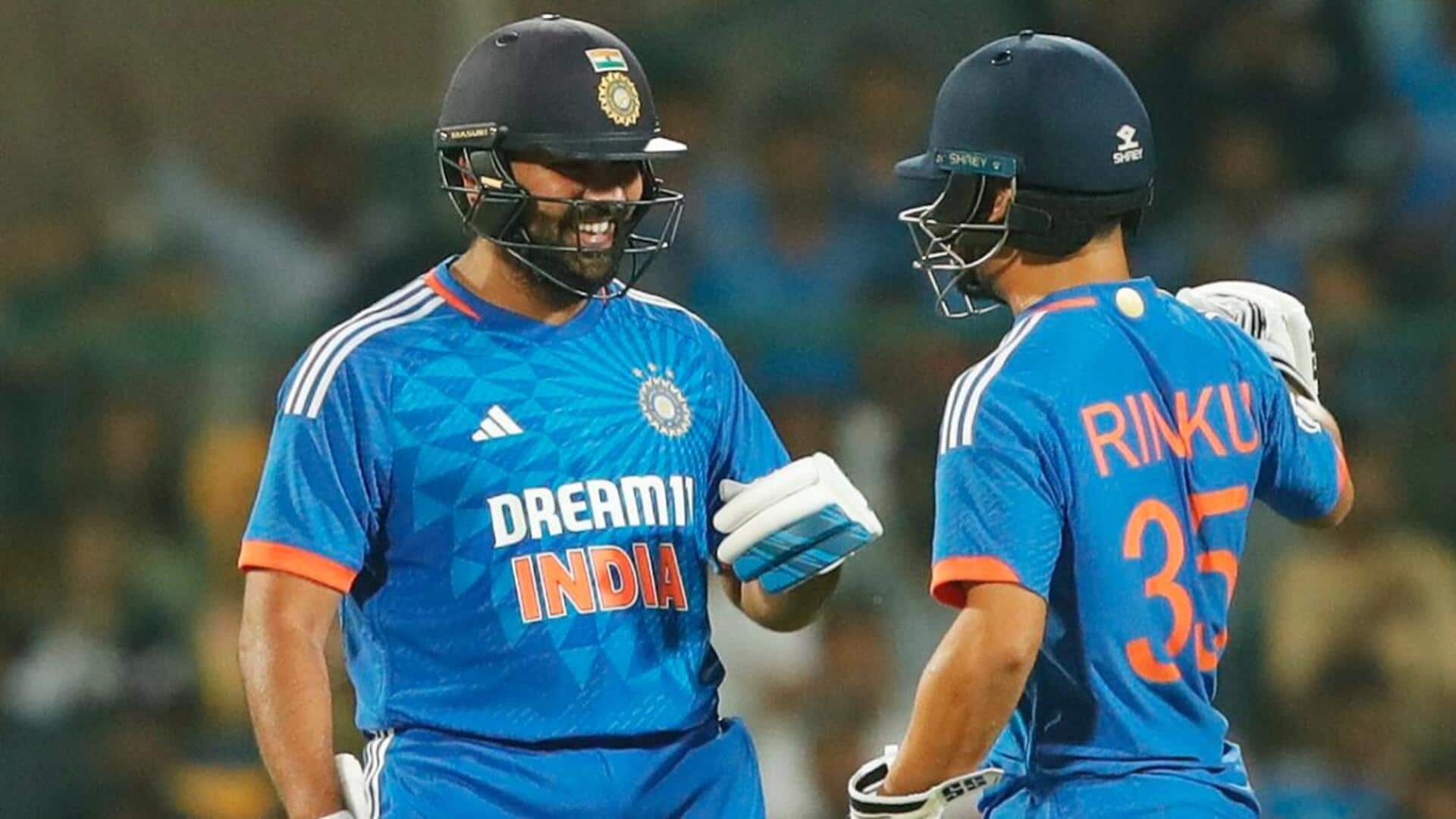 A look at India's highest partnerships in T20I cricket