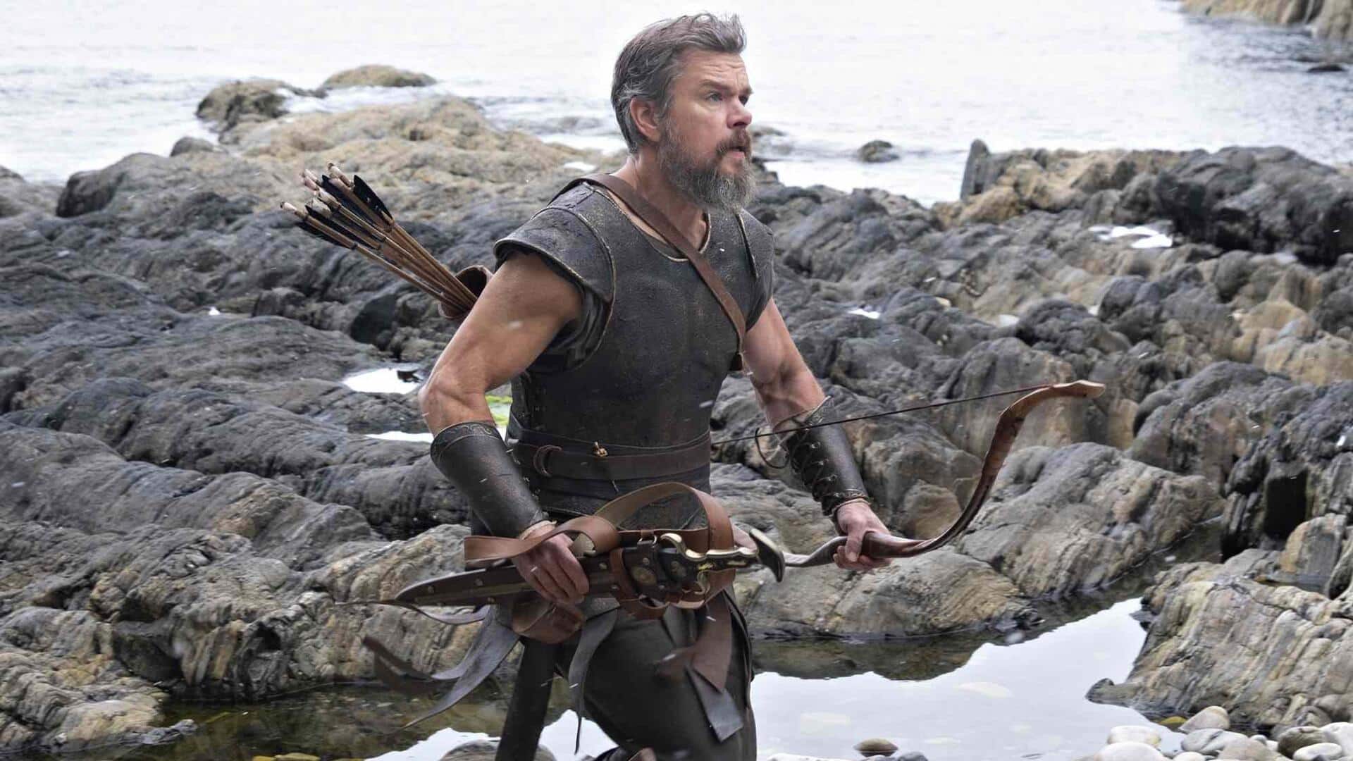 'The Odyssey': Matt Damon reveals challenging Trojan Horse shoot