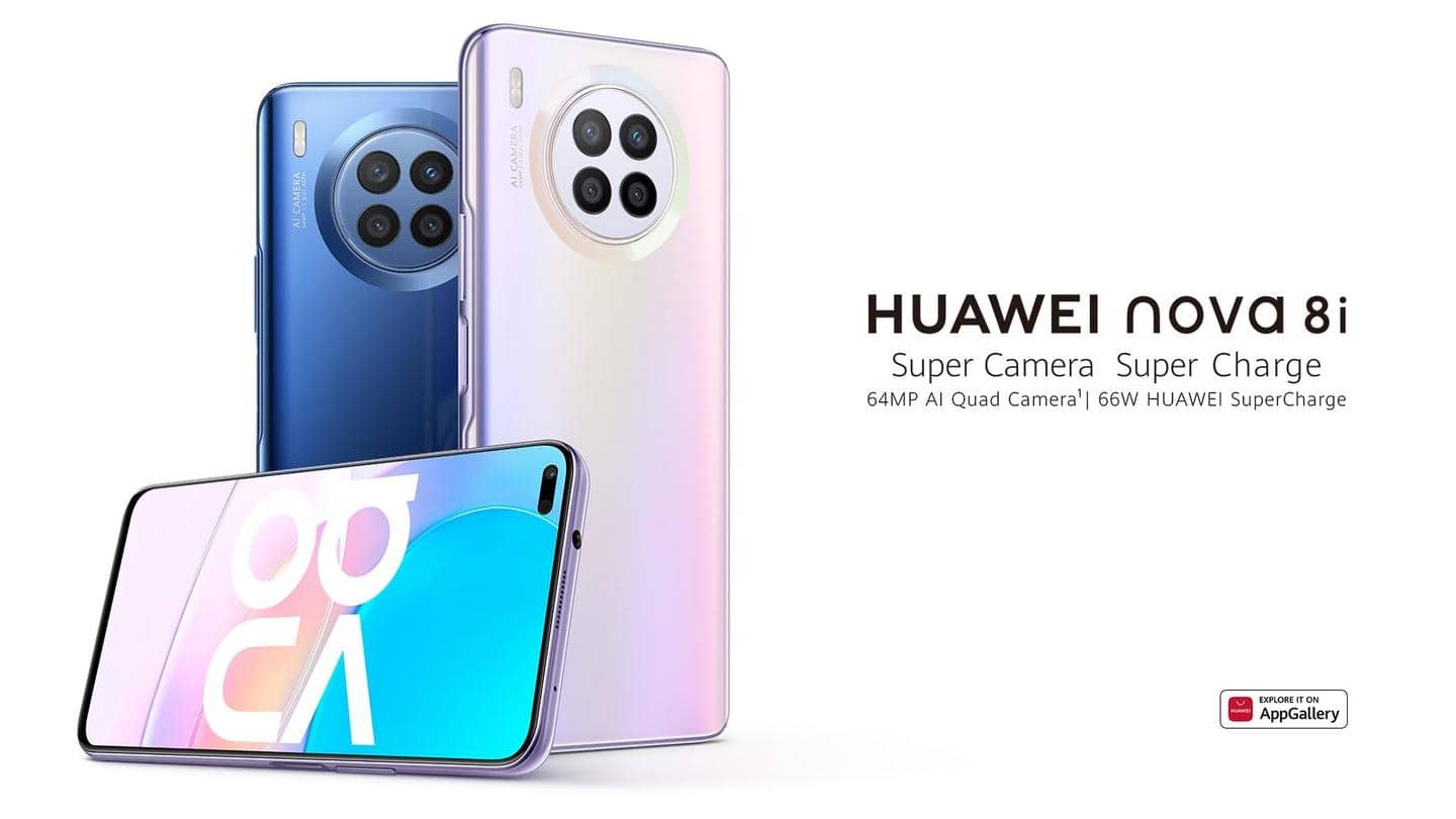 Ahead of launch, Huawei Nova 8i officially revealed