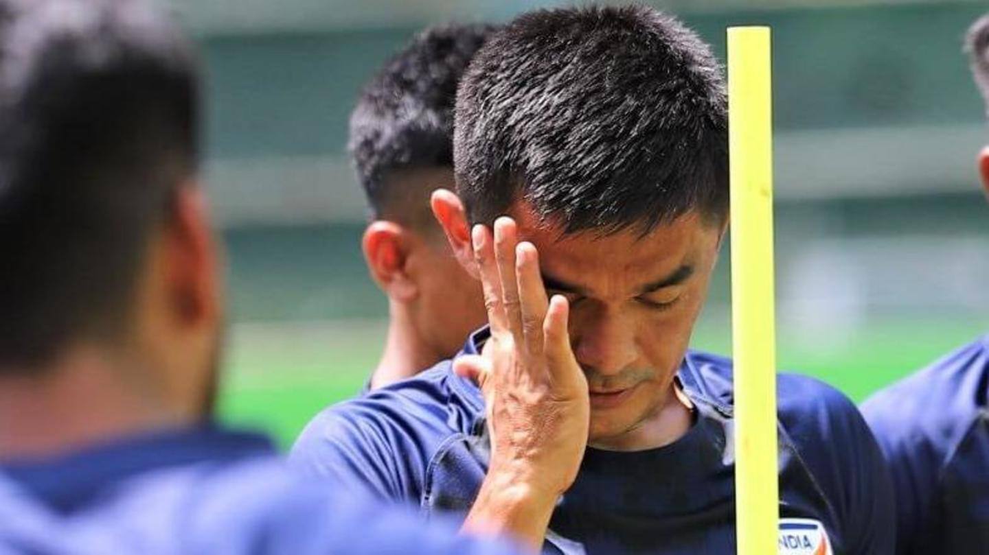 Chhetri becomes the sixth player with 80-plus international goals Chhetri becomes the sixth player with 80-plus international goals