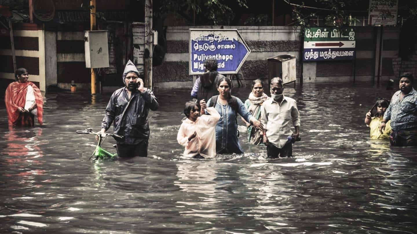 Tamil Nadu rains: 4 dead; schools shut in 9 districts