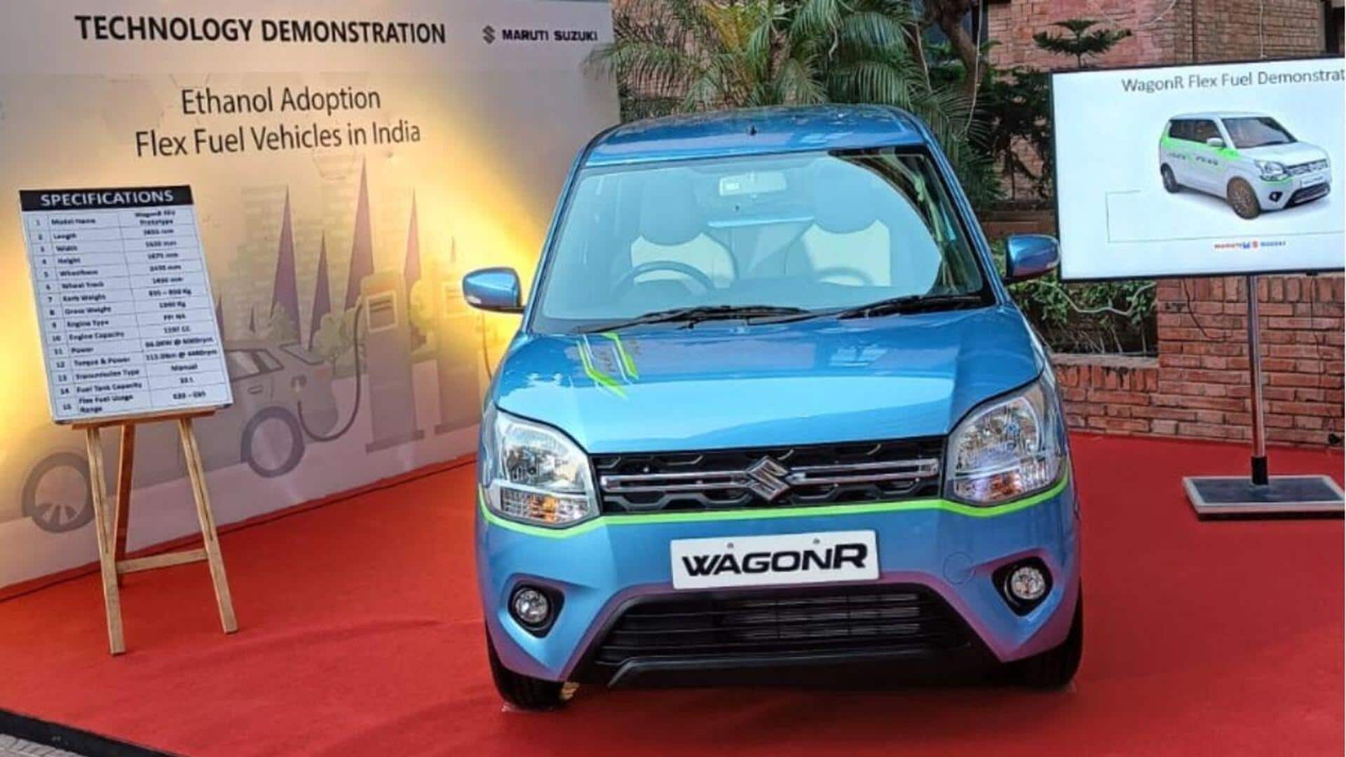 Made-in-India biomethane-powered Suzuki WagonR to debut at Japan Mobility Show