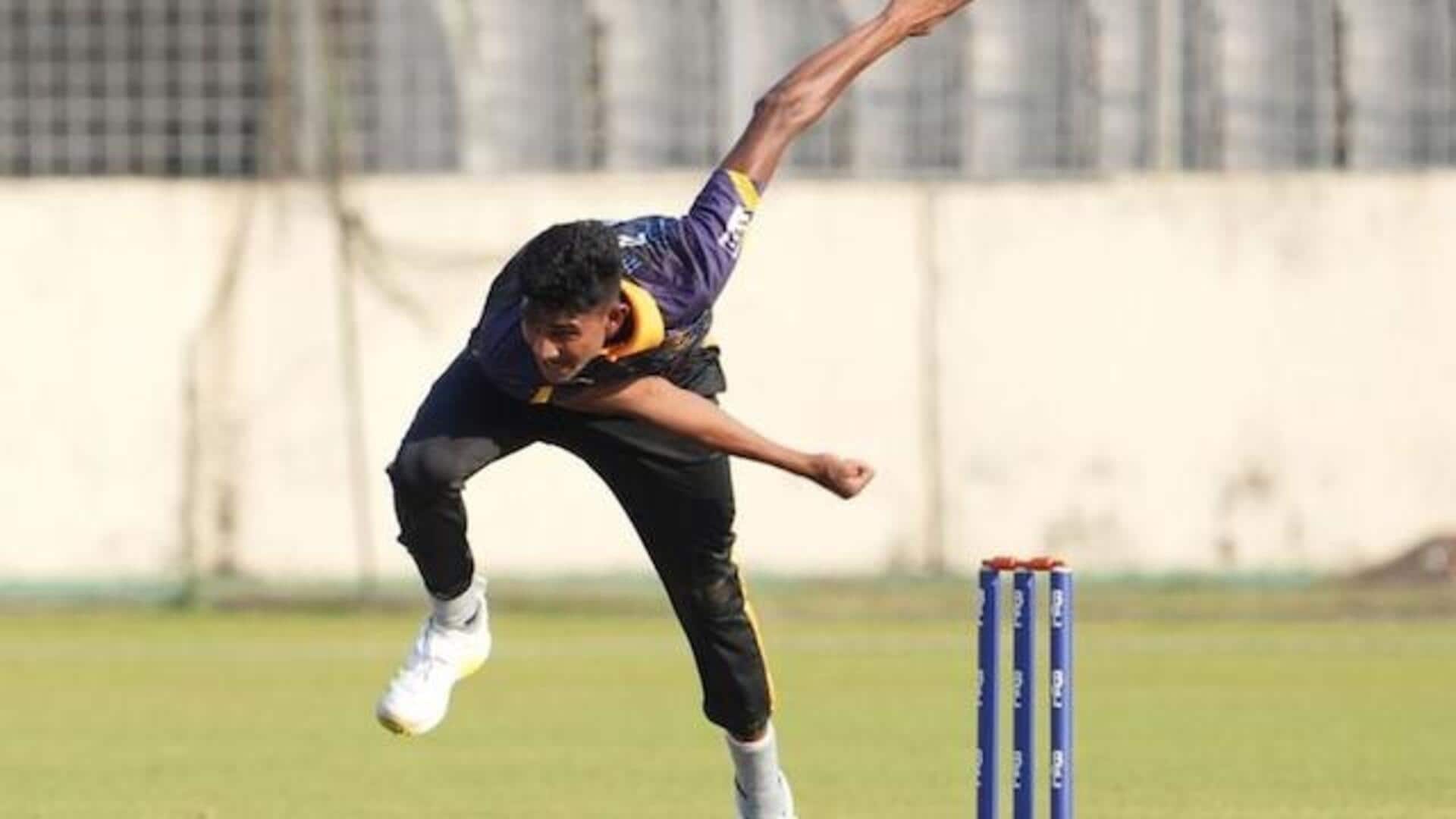Bangladesh pacer Nahid Rana shines on Test debut: Details