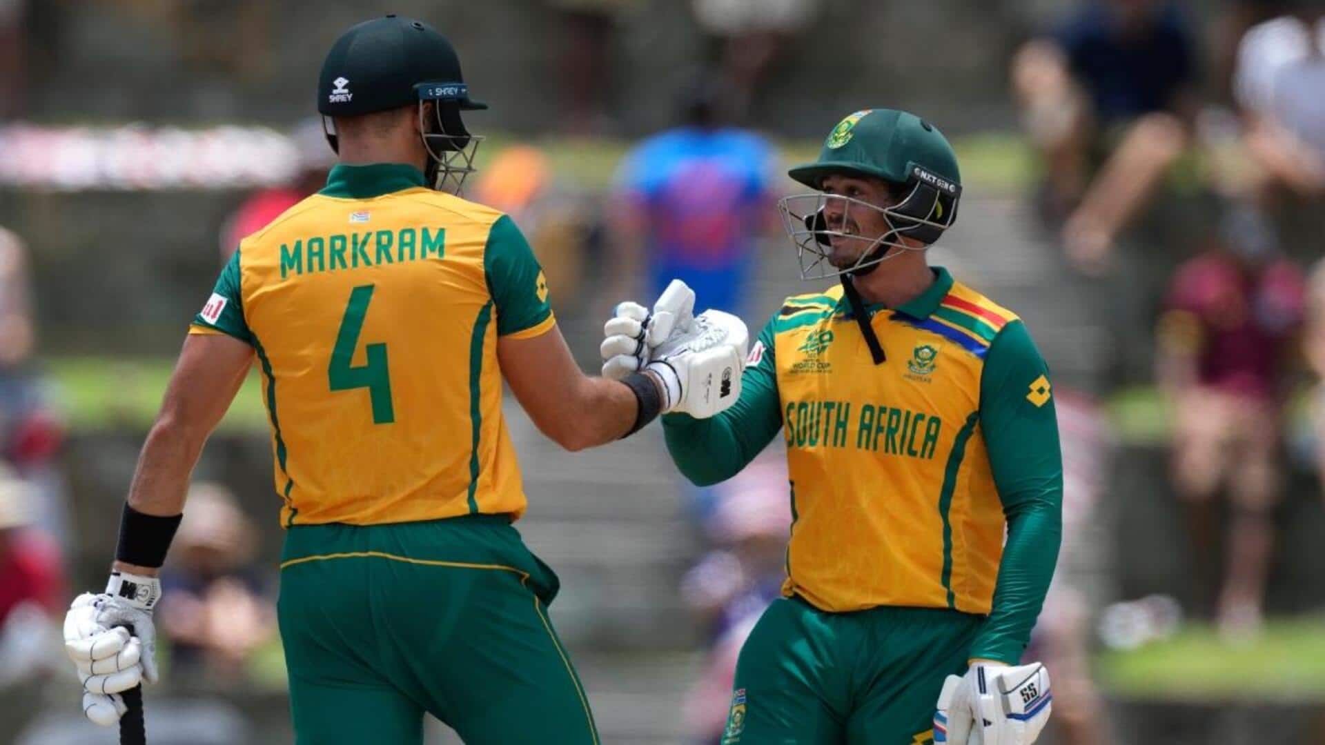 T20 World Cup: South Africa's highest Powerplay totals