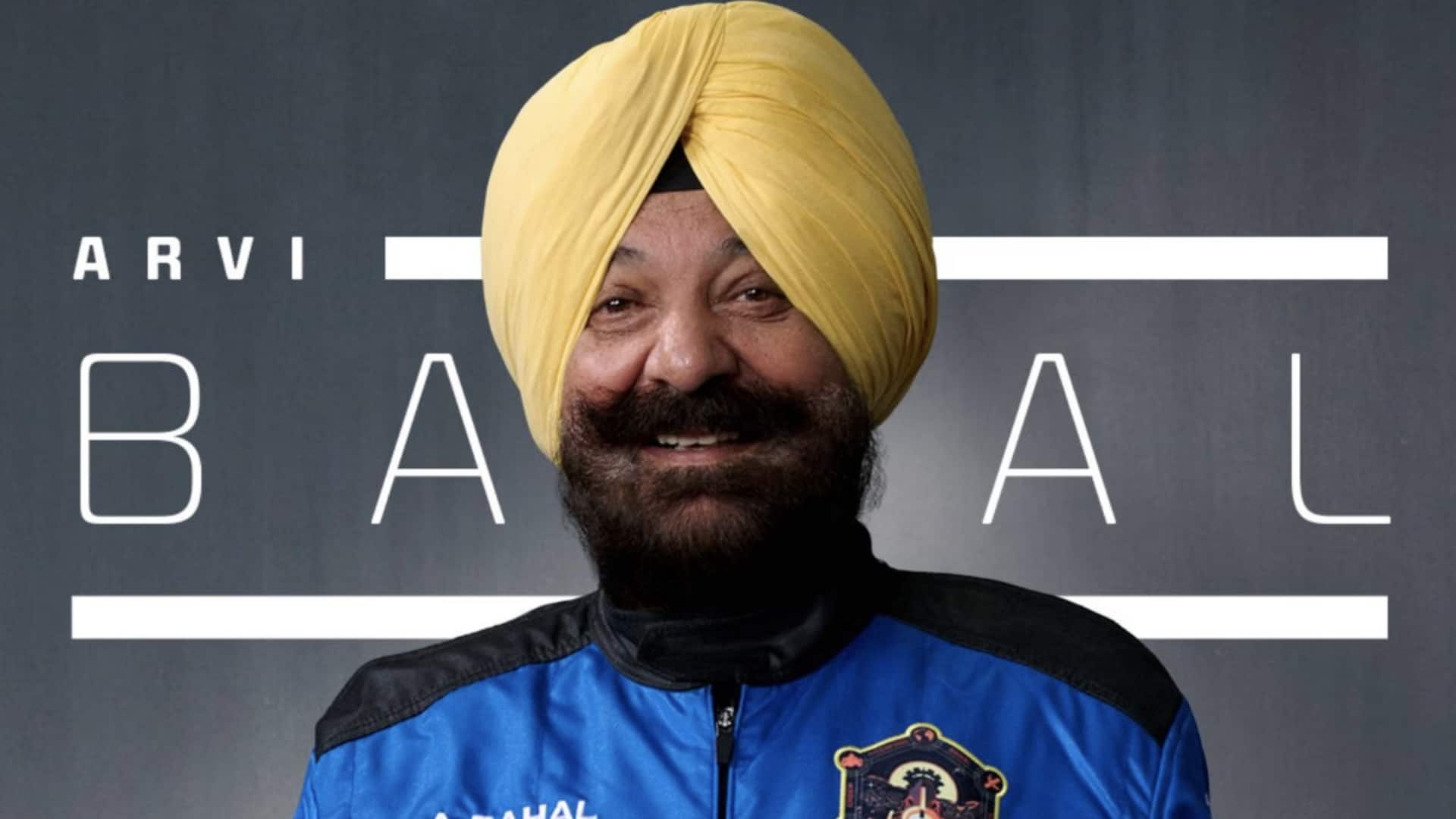 This 80‑year‑old India-origin adventurer just flew to space