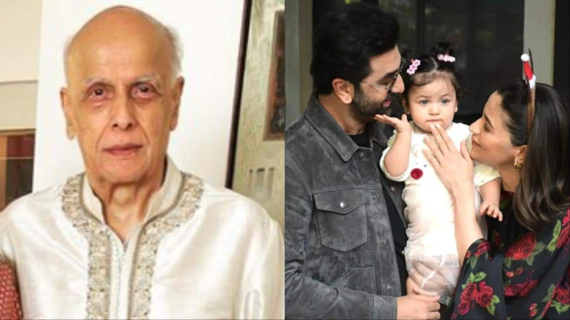 Mahesh Bhatt says Raha can 'replace' Ranbir-Alia