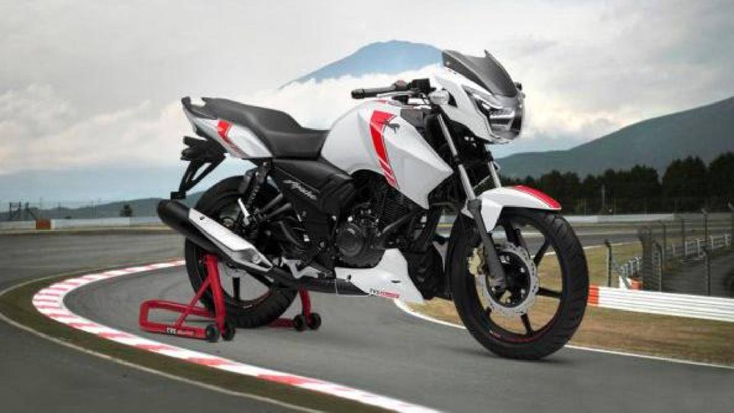 Tvs Increases The Prices Of Its Apache Line Up In India Newsbytes