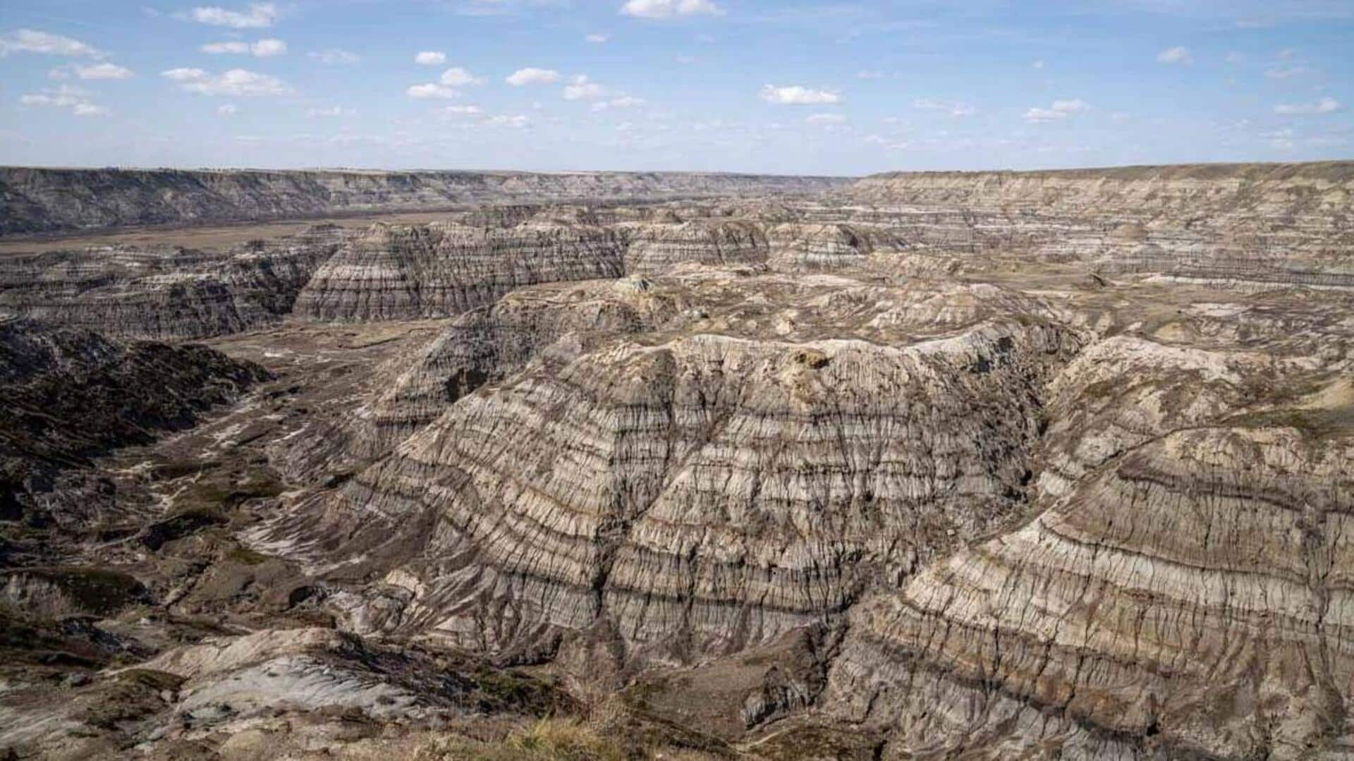 Trek through time in Drumheller's Dinosaur Valley, Canada