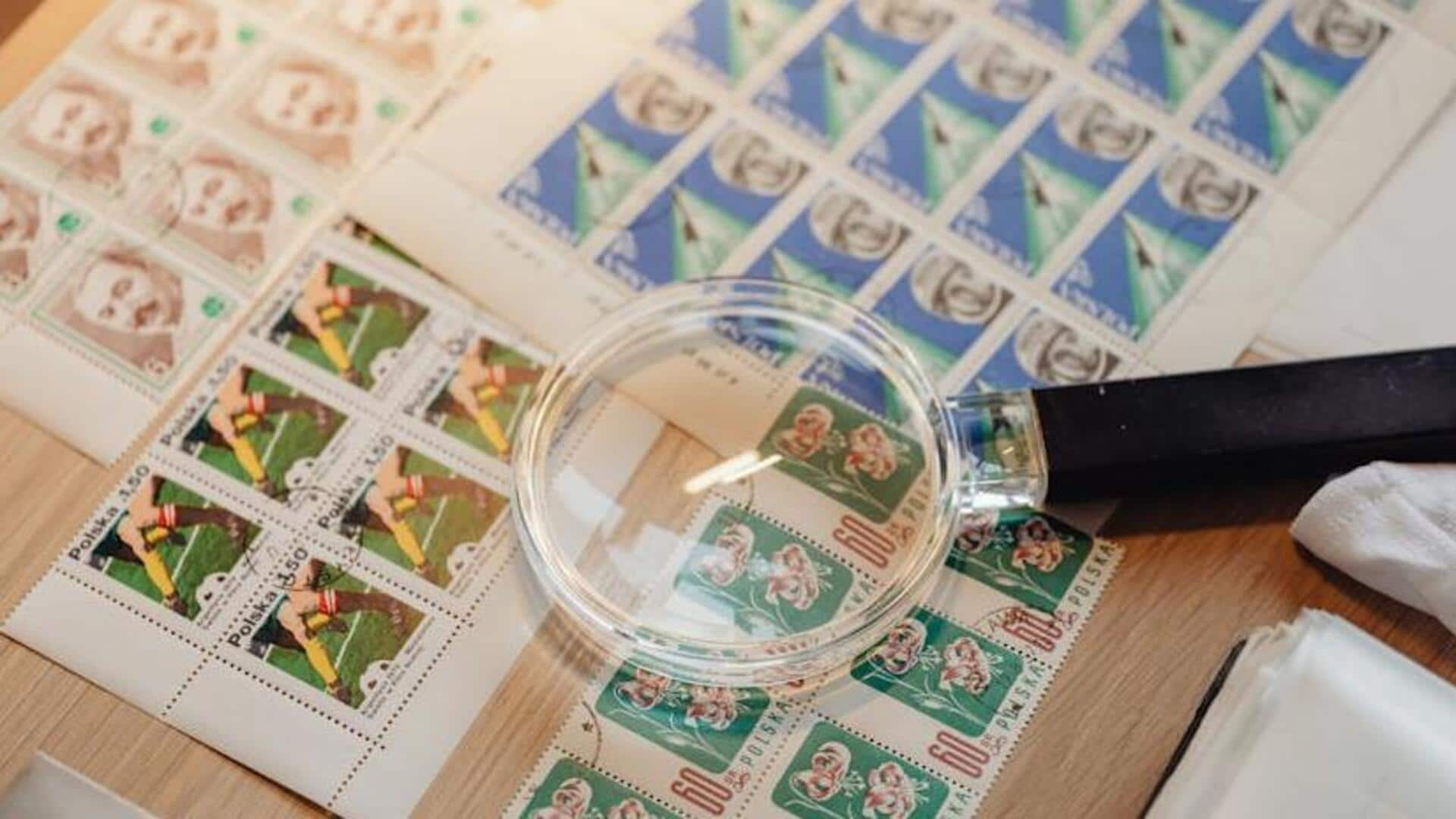 Stamp collecting: Fun way to improve your attention to detail