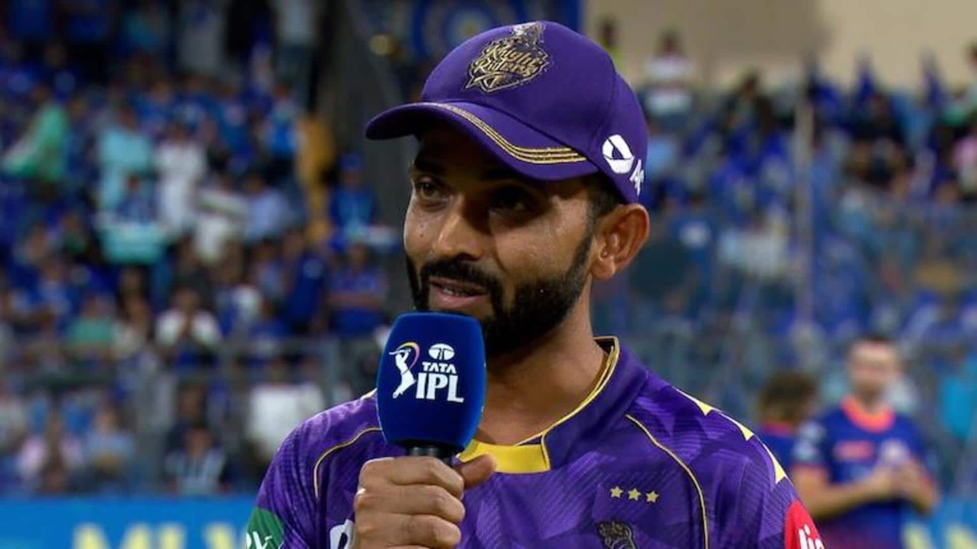 Ajinkya Rahane becomes 11th player with 200 IPL caps: Stats