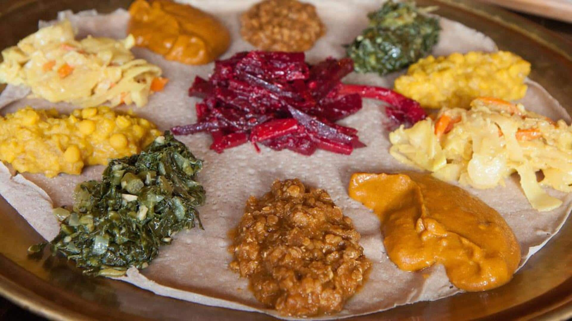 Recipe: Make Ethiopian injera with veggies at home