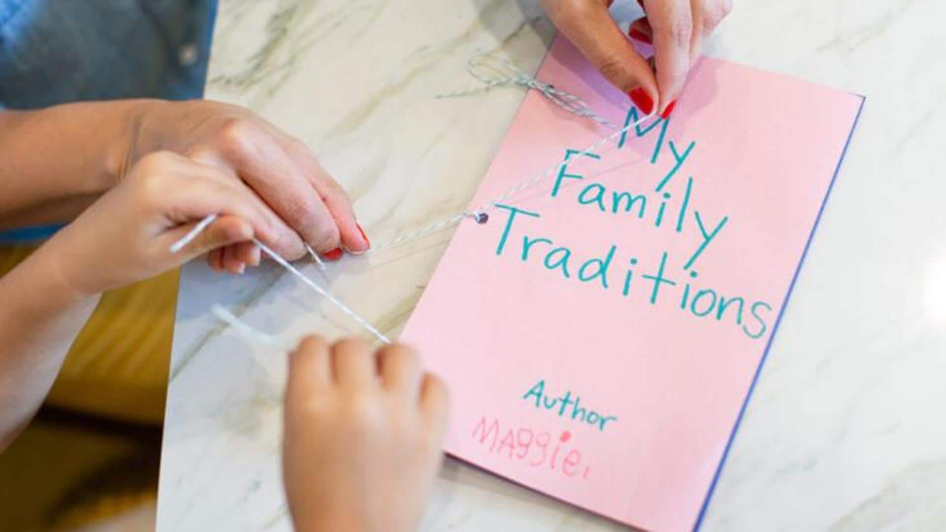 Create lasting memories with a DIY family storybook