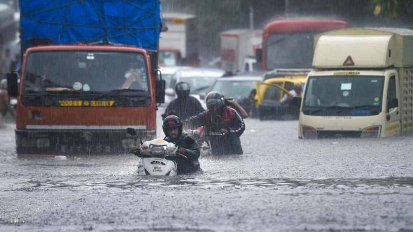 Kolhapur records 93 mm rainfall till 8 am Kolhapur records 93 mm rainfall till 8 am