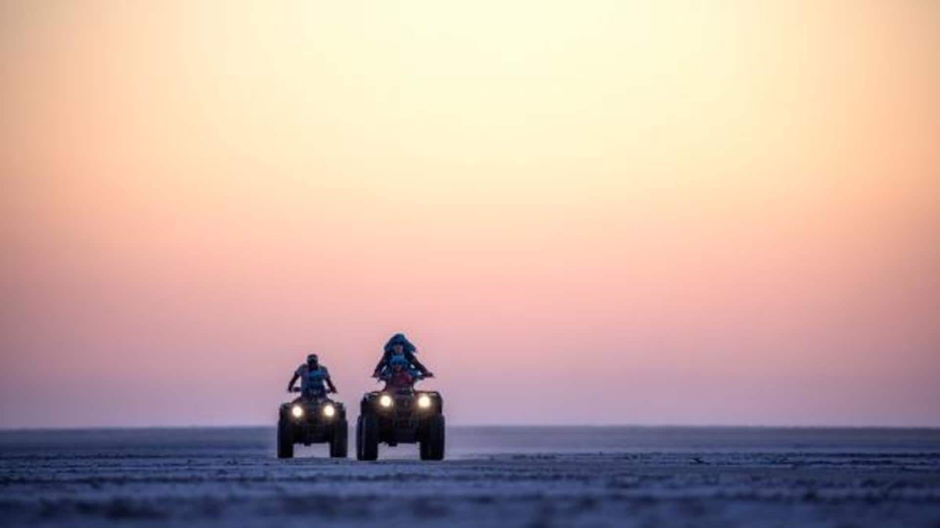Quad biking across salt pans: An unforgettable adventure 