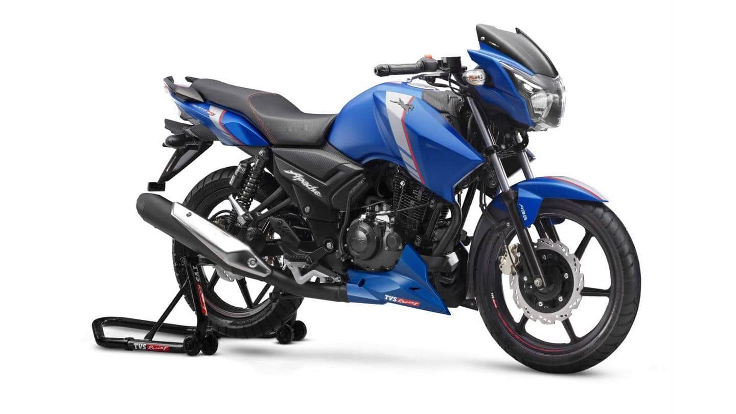 Tvs Increases The Prices Of Its Apache Line Up In India Newsbytes