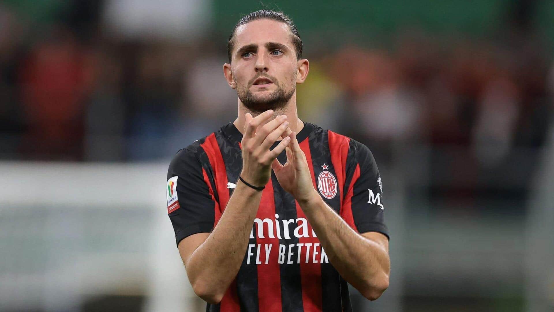 Serie A boss lashes out at Milan midfielder Adrien Rabiot