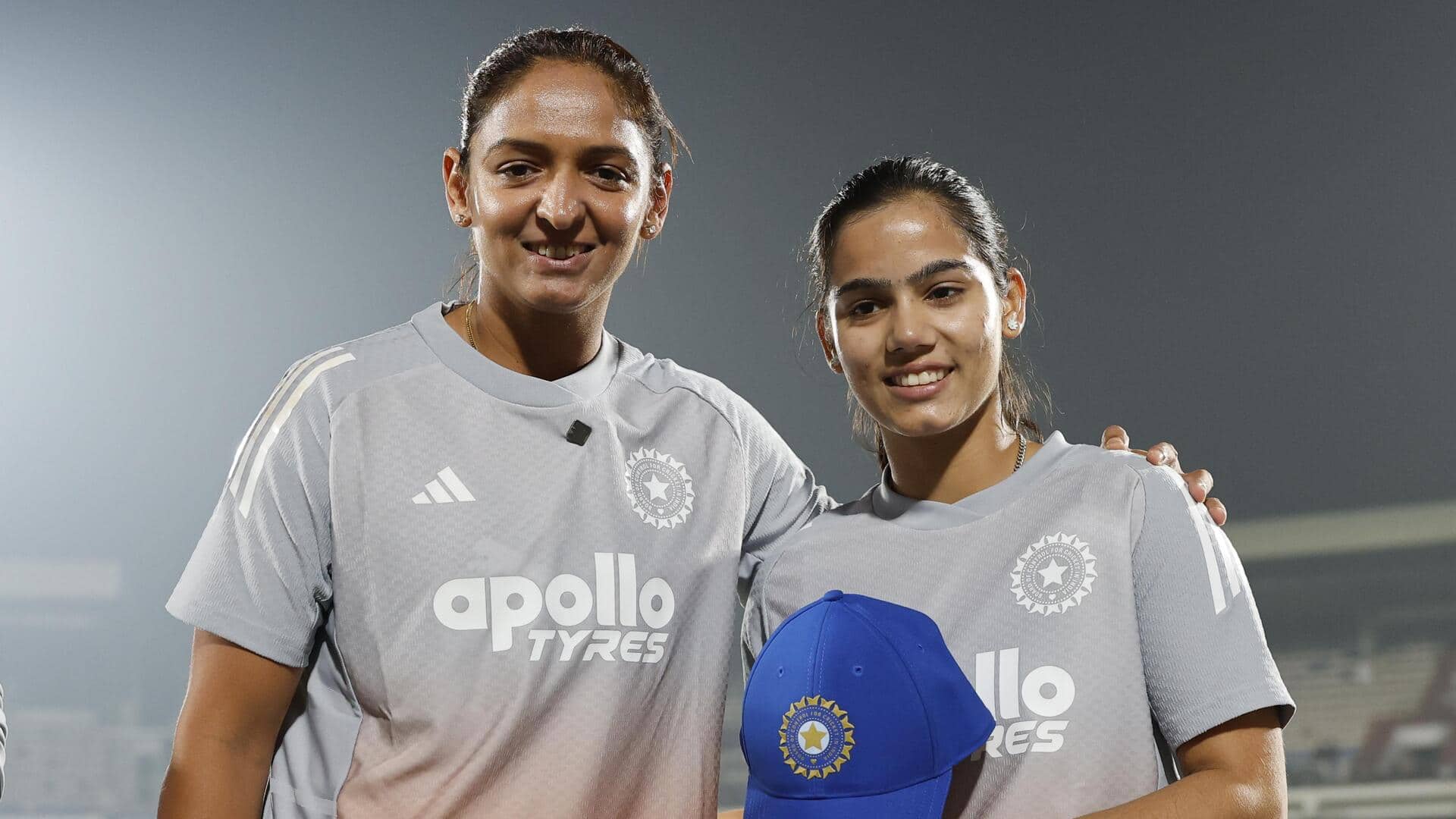 Vaishnavi Sharma credits captain Harmanpreet Kaur for T20I debut success