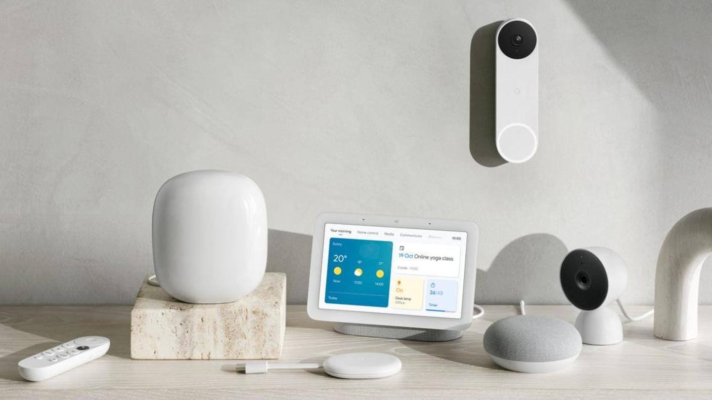Google launches new Doorbell, mesh router, and redesigned Home app