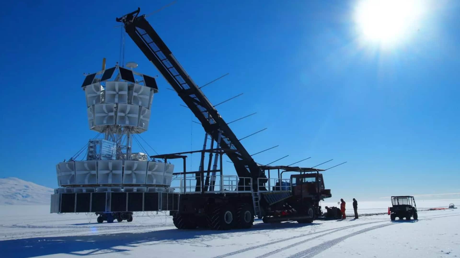Strange radio signals under Antarctic ice challenge known particle physics