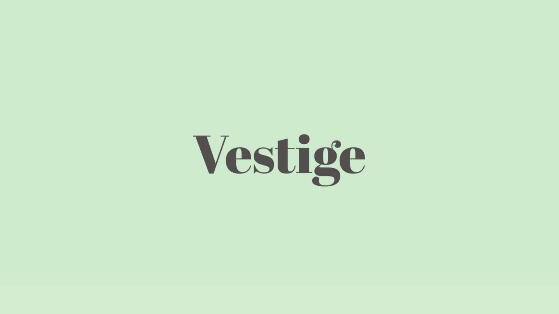 Word of the Day: Vestige 