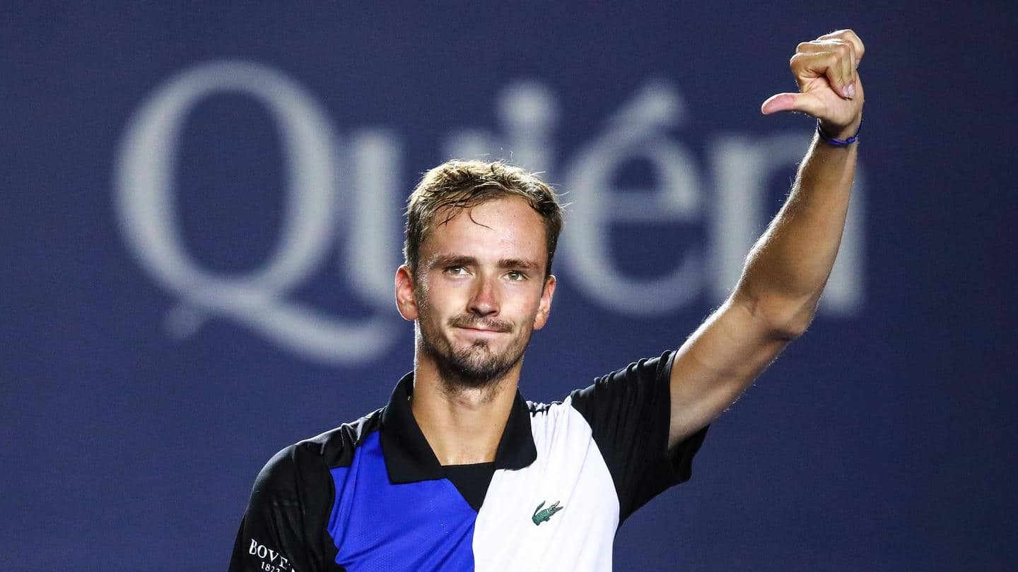 Cincinnati Masters, Daniil Medvedev overcomes van de Zandschulp: Key stats