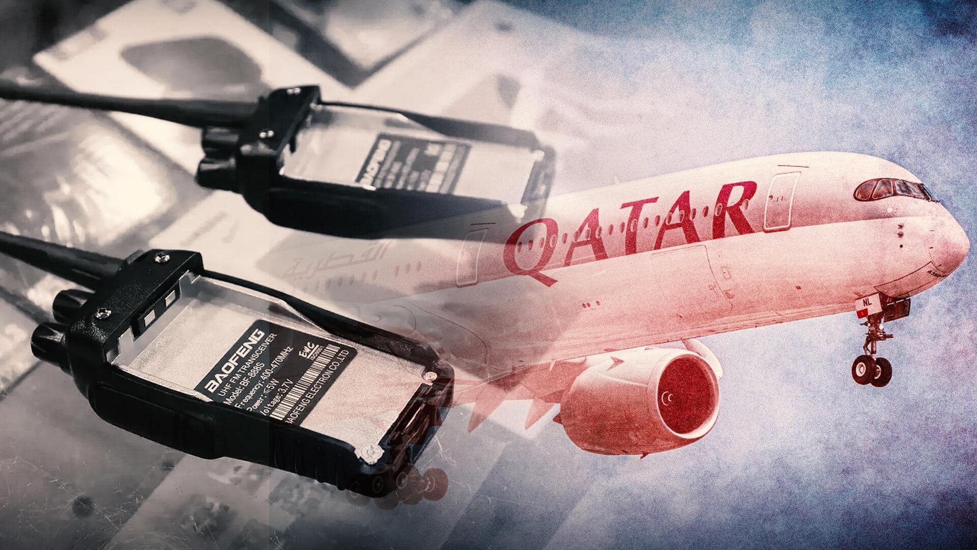 Qatar Airways bans walkie-talkies on Lebanon flights after explosions