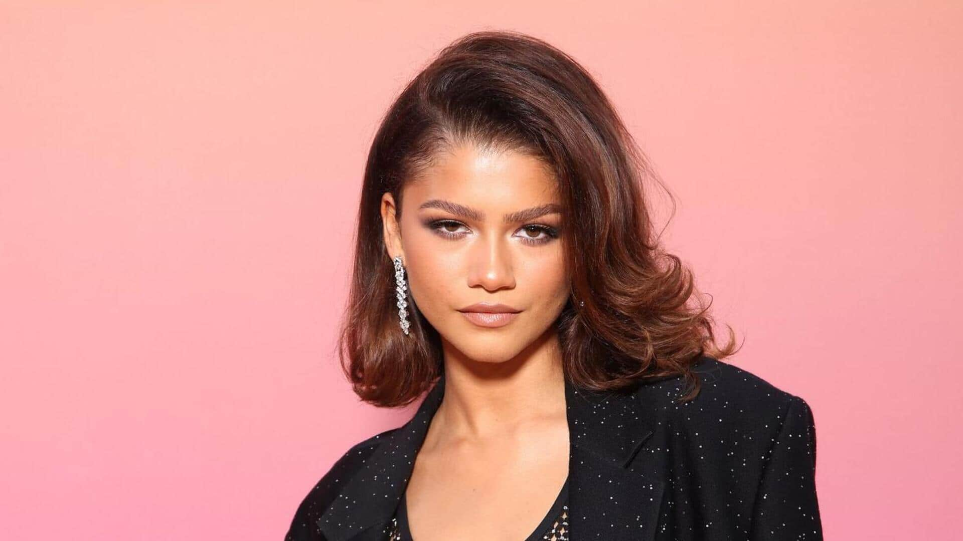 Monochrome magic with Zendaya