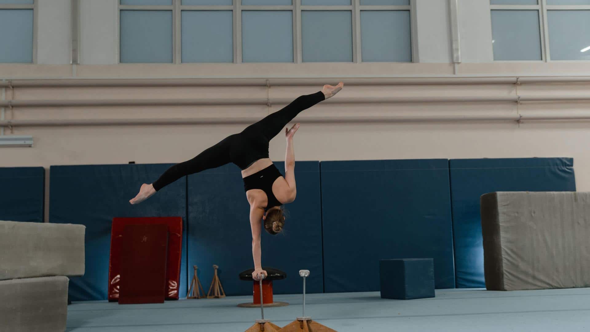 Try beam balance exercises for a stronger core