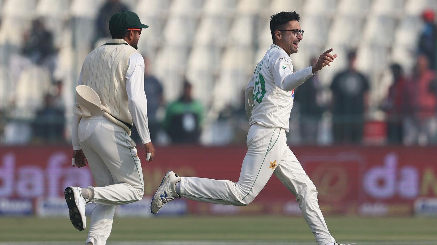 Pakistan vs England: Leg-spinner Abrar Ahmed breaks this record