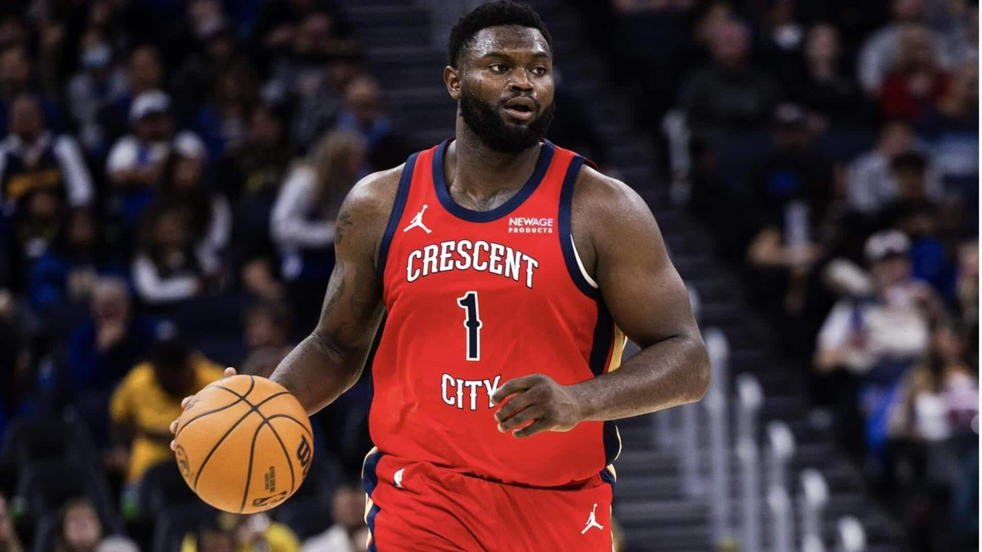 NBA: Pelicans' Zion Williamson sidelined indefinitely with hamstring injury