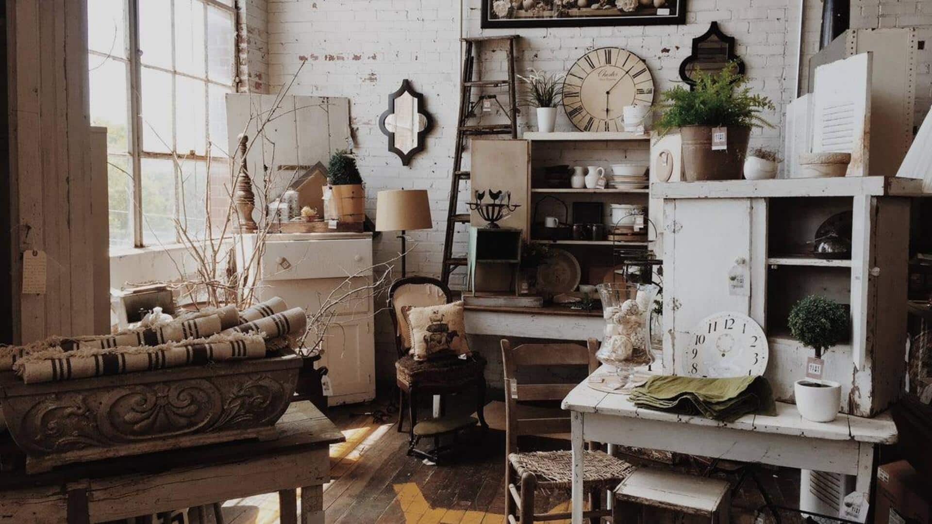 Add vintage charm to your space with these decor items