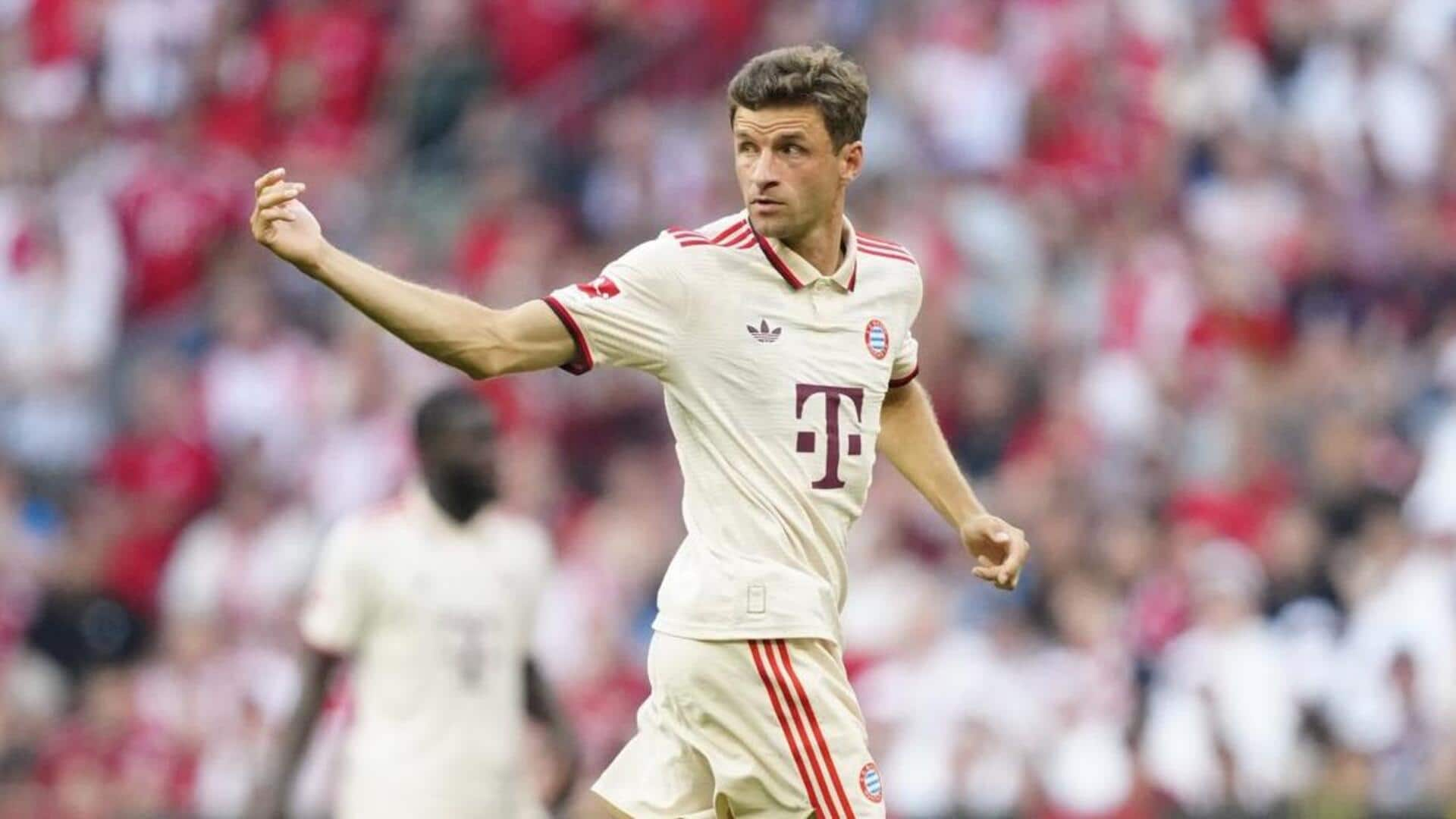 Record-breaking Thomas Muller attains these feats for Bayern Munich