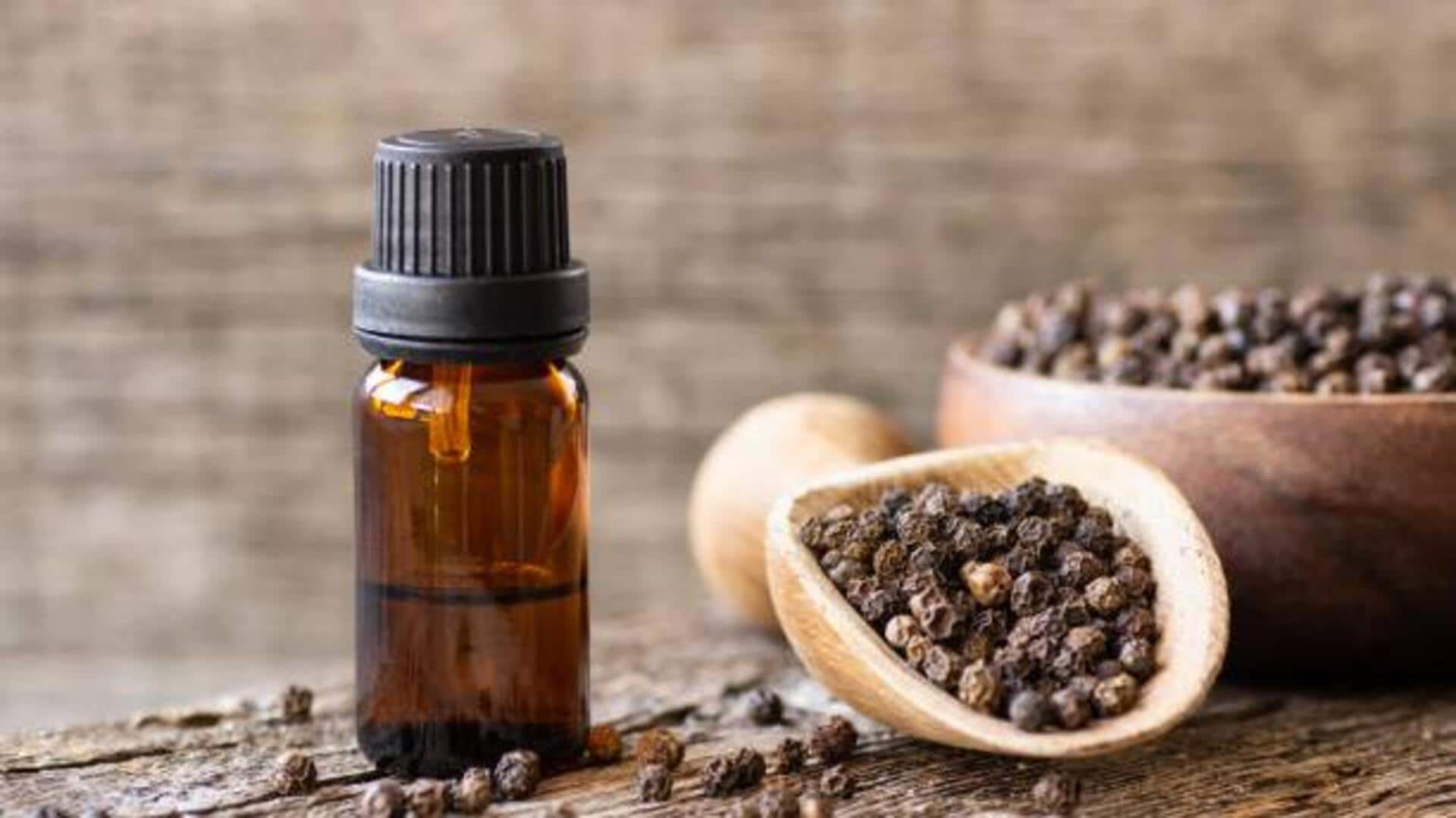 Elevating study sessions with black pepper oil