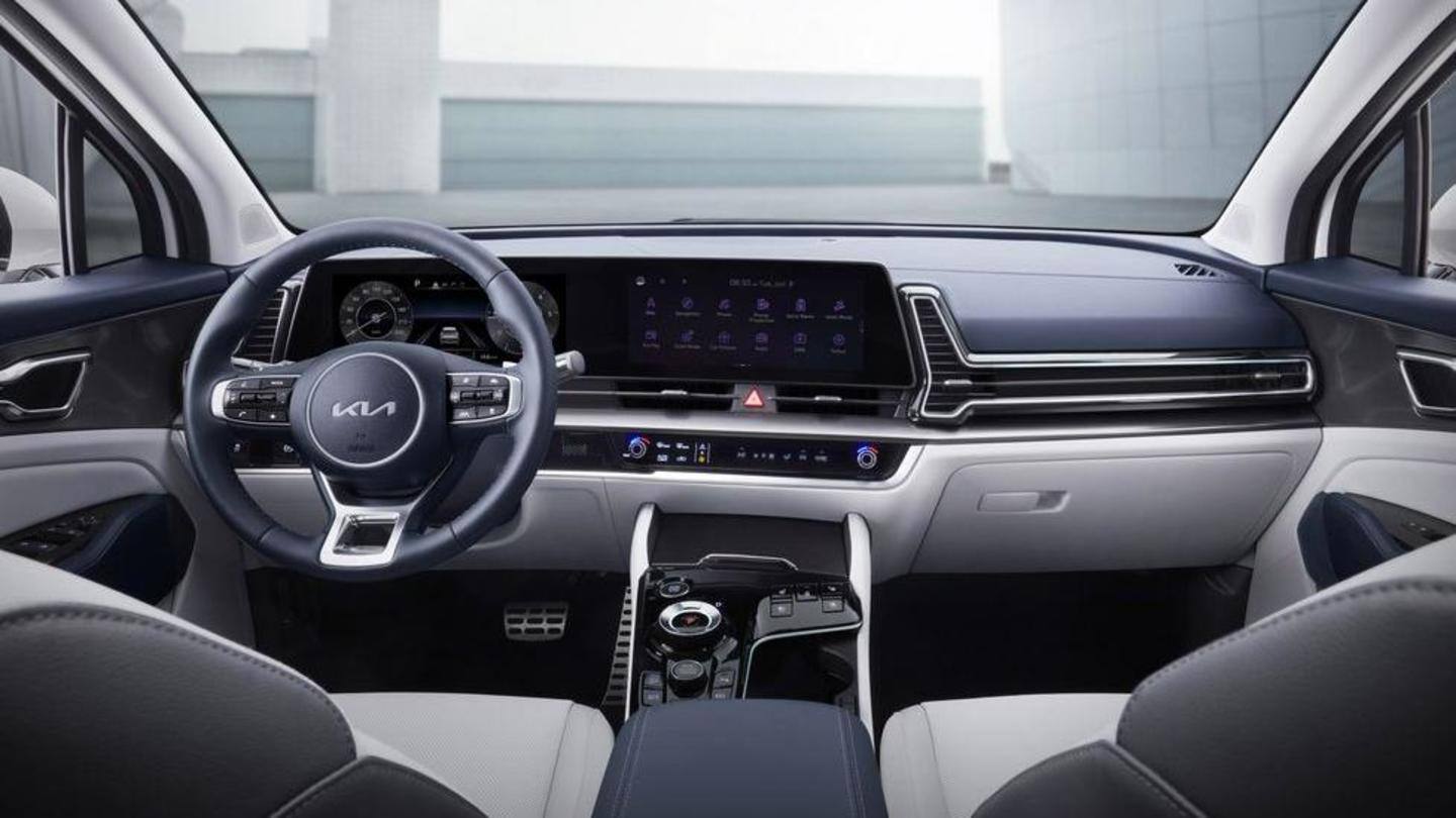 The SUV has heated and ventilated seats The SUV has heated and ventilated seats
