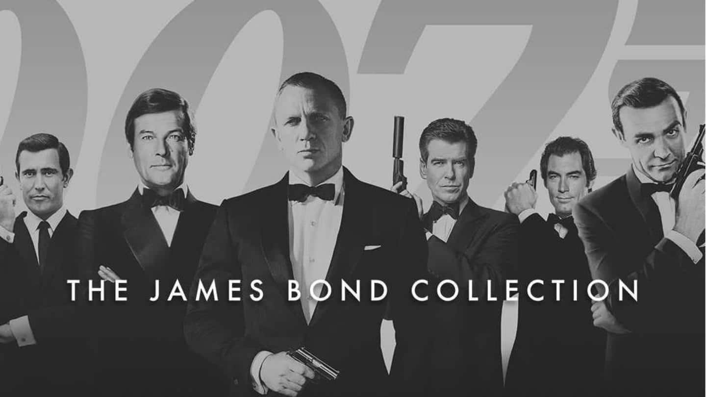 Entire 'James Bond' franchise now available on Amazon Prime Video