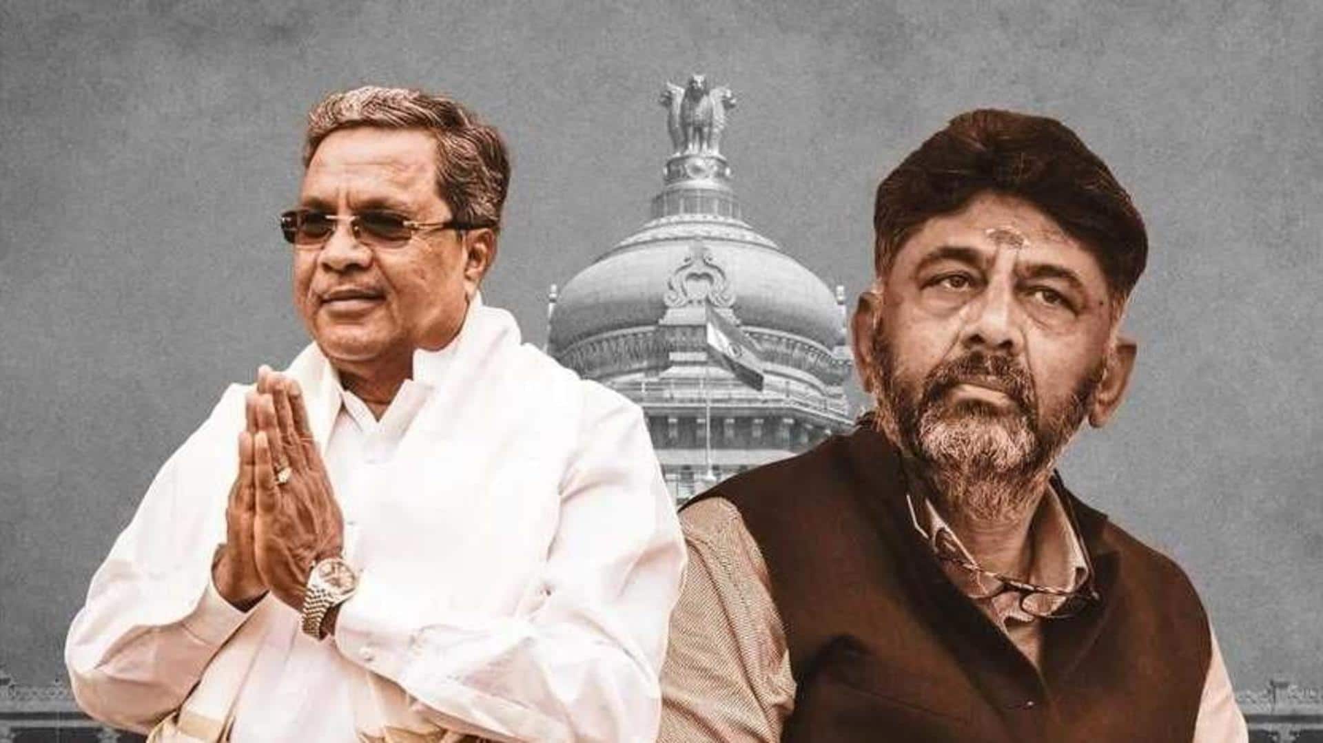 Karnataka: Siddaramaiah sworn in as CM with Shivakumar as deputy