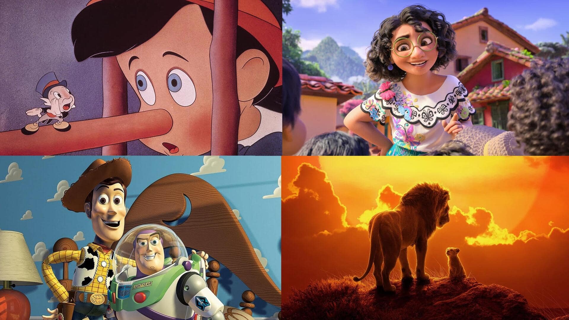 'Pinnochio' to 'The Lion King': Most popular Disney movies