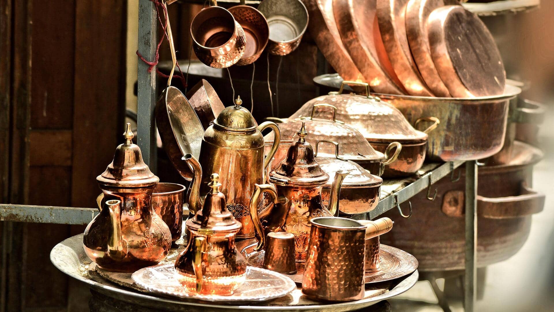 How to make copper utensils shine again