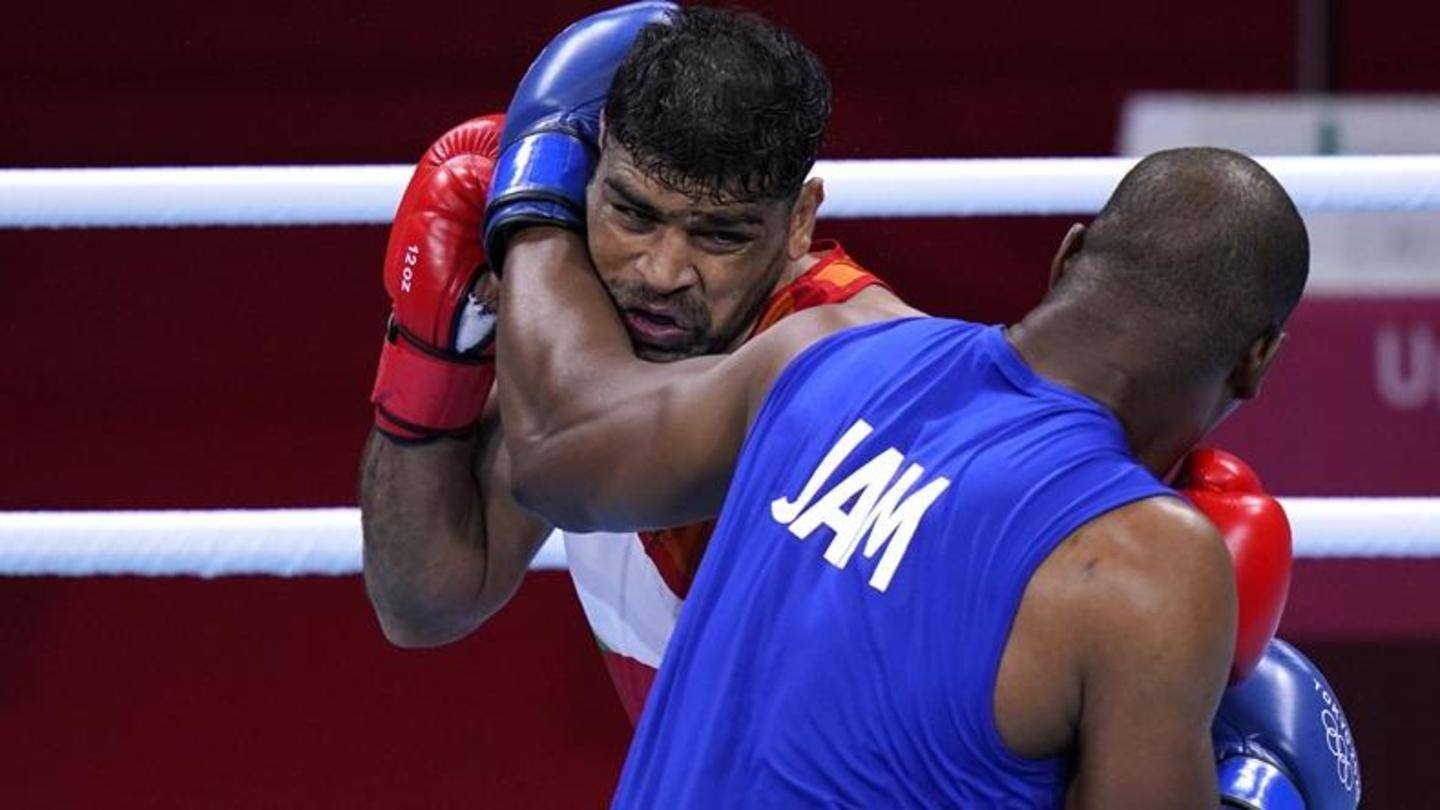 Satish Kumar advances to quarter-finals Satish Kumar advances to quarter-finals