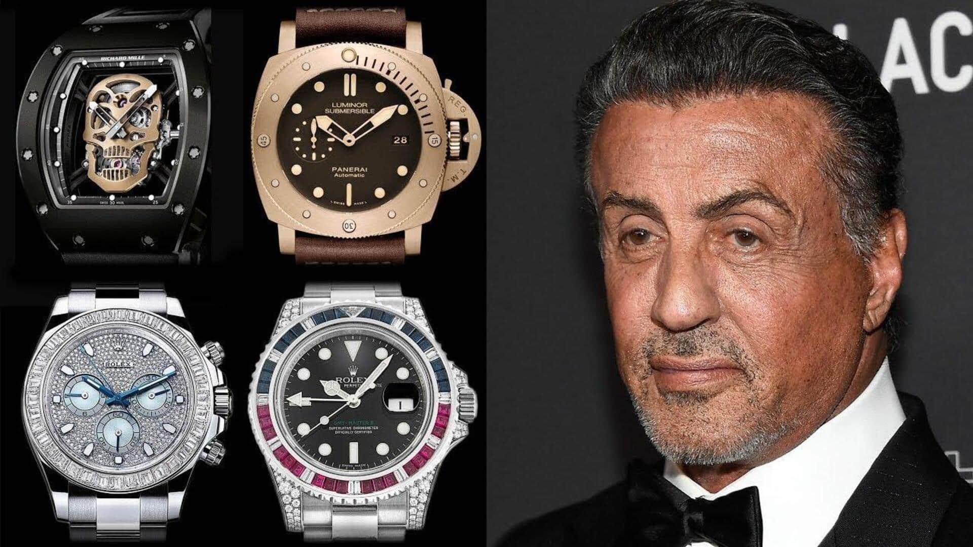 Sylvester Stallone set to auction off $6M worth of watches